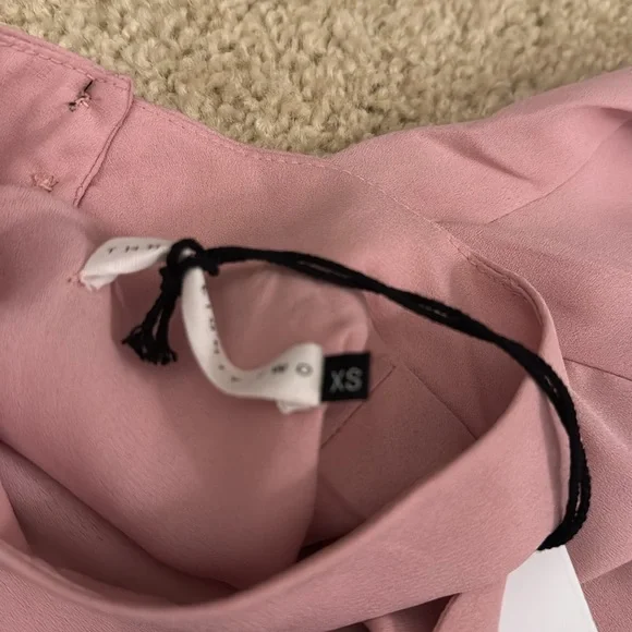 Chic One-Shoulder Pink Dress - Picture 4 of 8